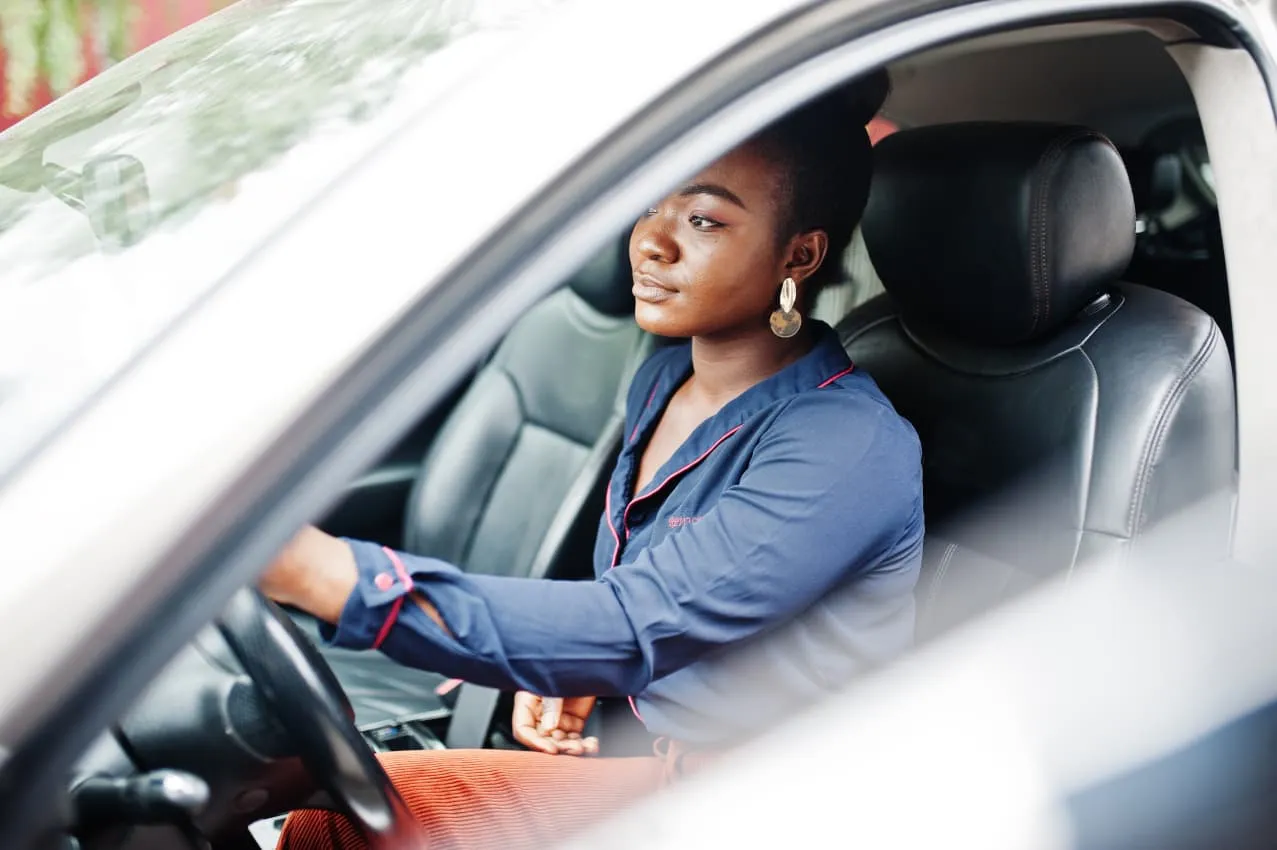 LCD.Khaya learner driver on the road